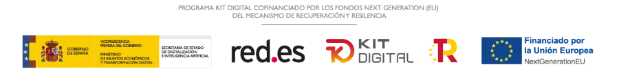 Financiado por la Unión Europea – NextGenerationEU · Plan de Recuperación, Transformación y Resiliencia · Kit Digital