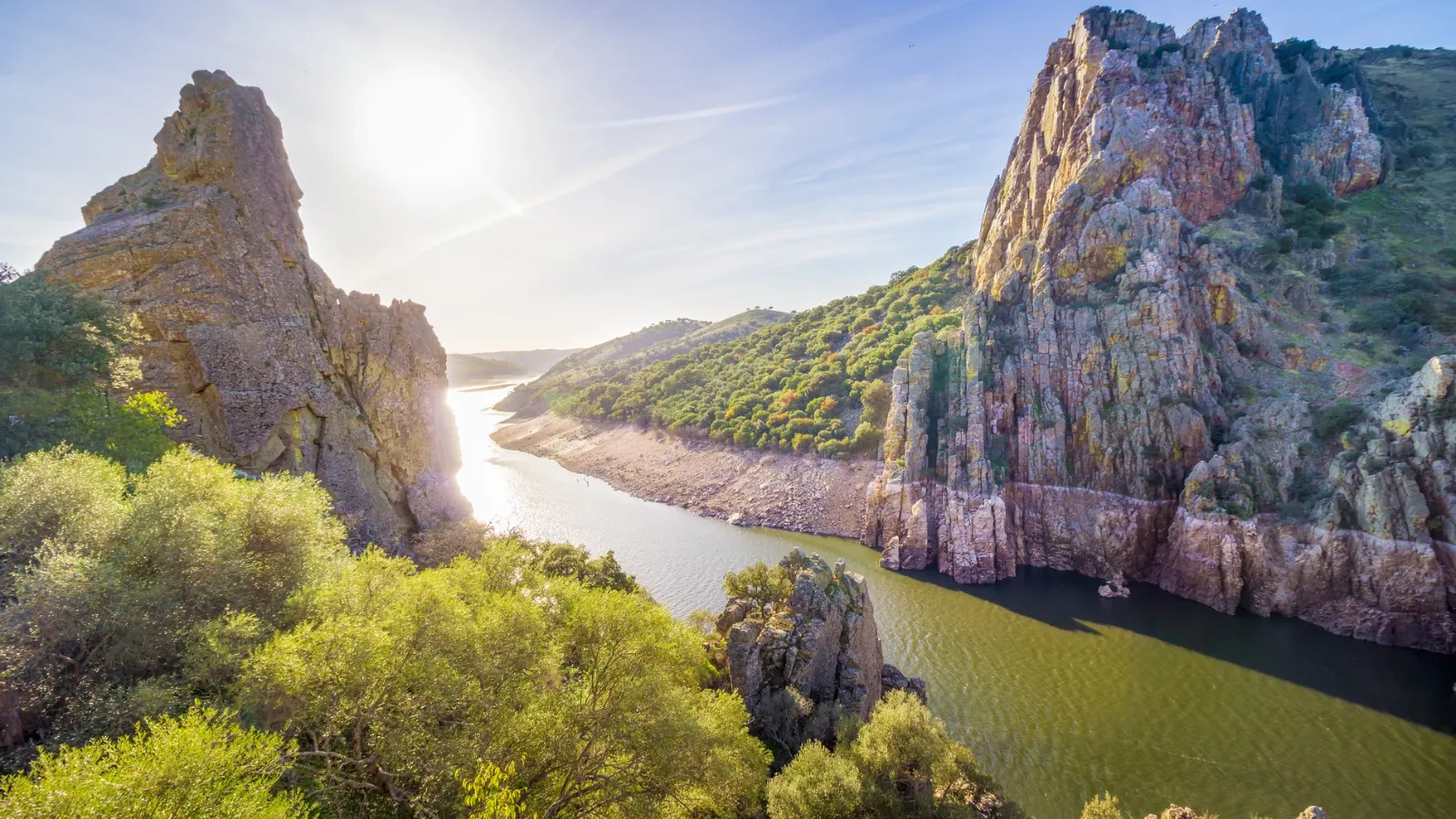Parque Nacional de Monfragüe y el río Tajo