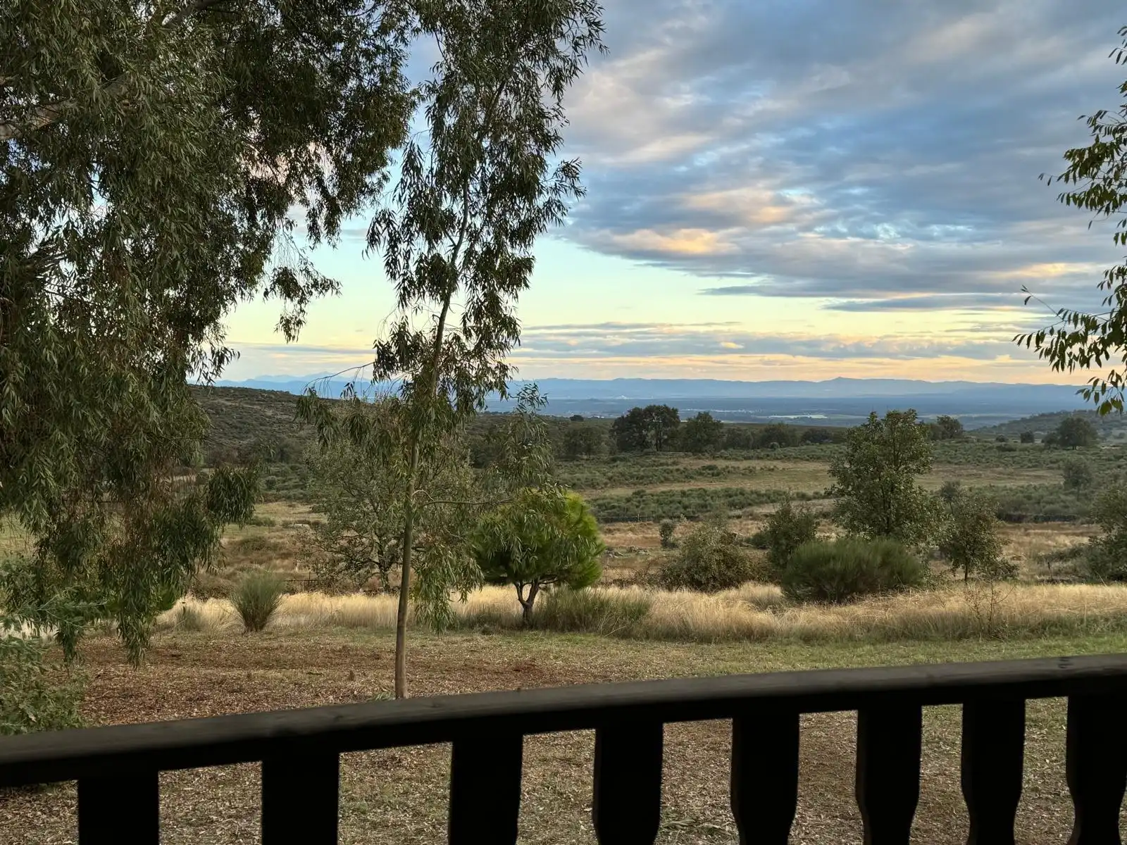 Paisaje de La Vera desde la finca